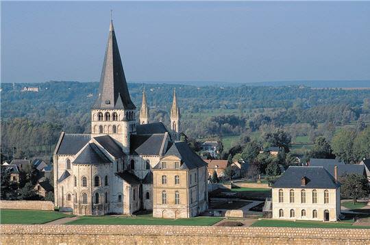 Abbaye de Saint Martin de Boscherville, Normandie - France