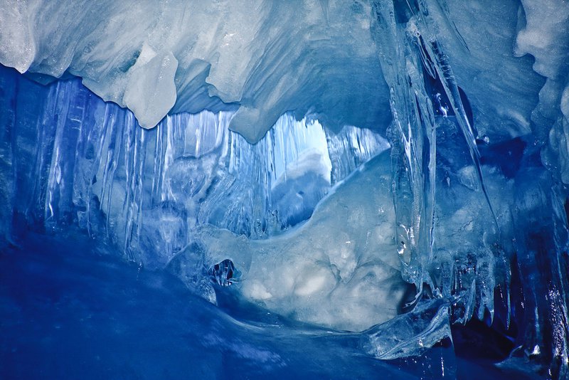 Grotta di ghiaccio, Parco Nazionale di Vatnajökull - Islanda