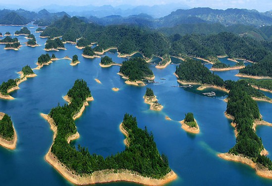 Lac aux mille îles ou lac Qiandao - Chine