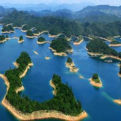 Lac aux mille îles ou lac Qiandao - Chine