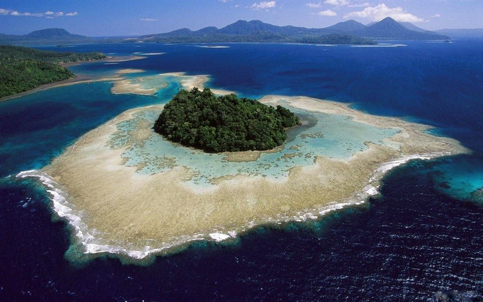 Baie de Kimbe, Papouasie - Nouvelle-Guinée