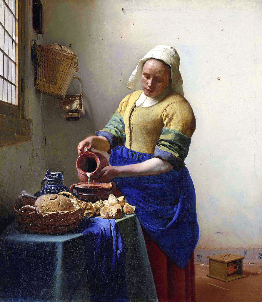 Johannes Vermeer, La laitière (1660)