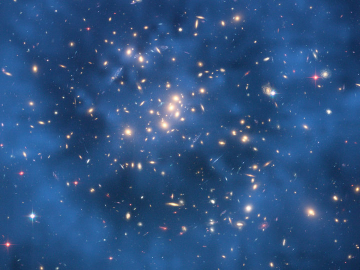 Anneau de matière noire - Constellation des Poissons