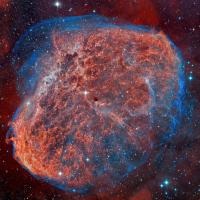 Nebulosa Crescente -  Costellazione del Cigno