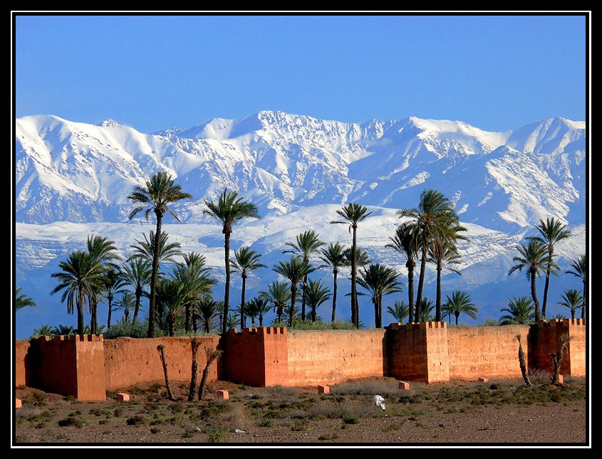 Remparts de la Médina, Marrakech - Maroc