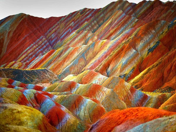 Montagne multicolori di Danxia - Cina