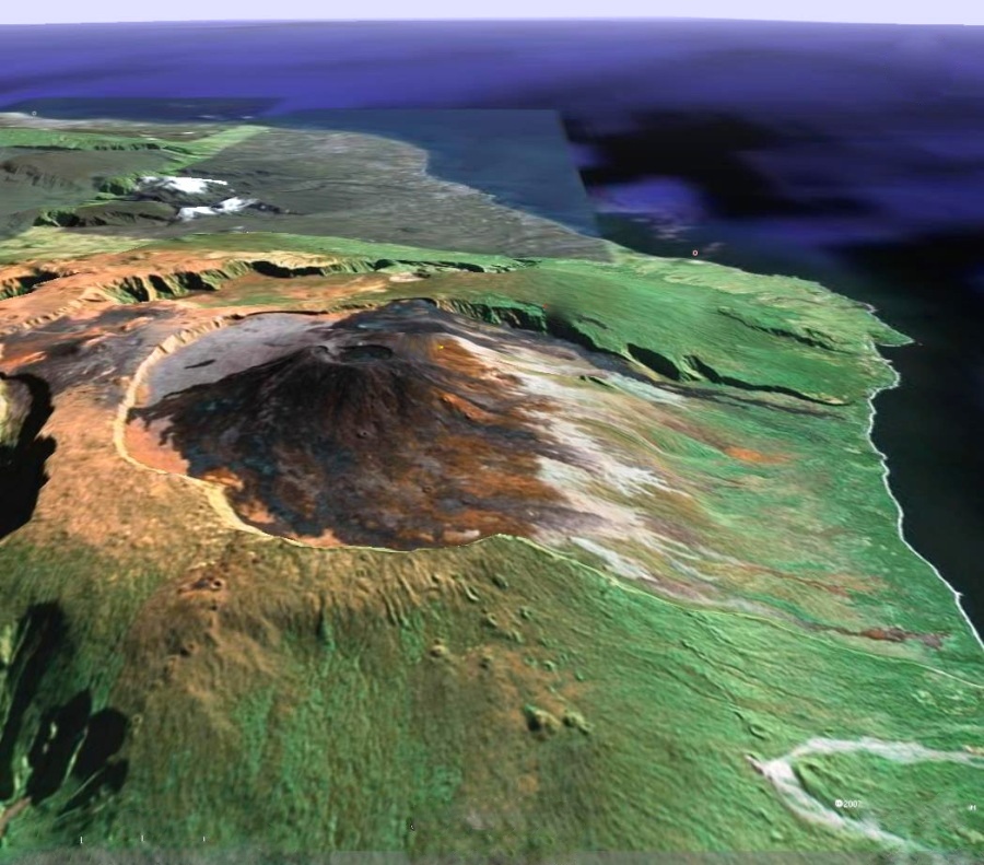 Il cratere Dolomieu - Isola della Réunion