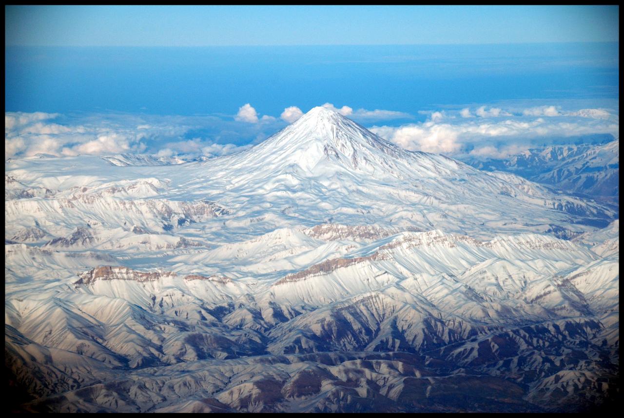 Le Mont Damavand, Mazandaran - Iran
