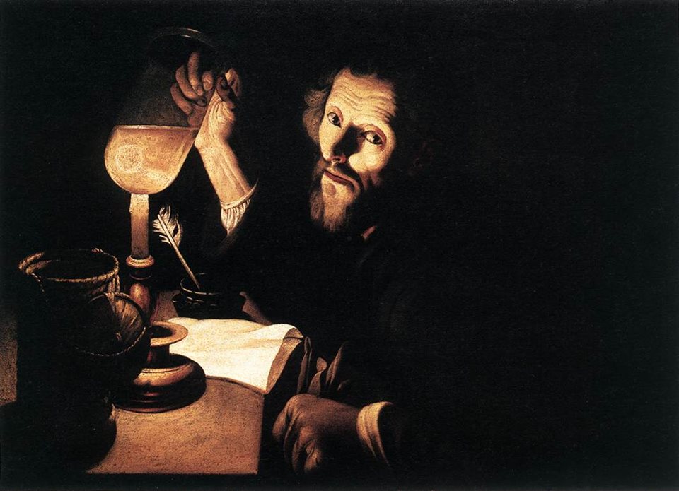 Médecin examinant l'urine - Trophime Bigot (1579–1650)   
