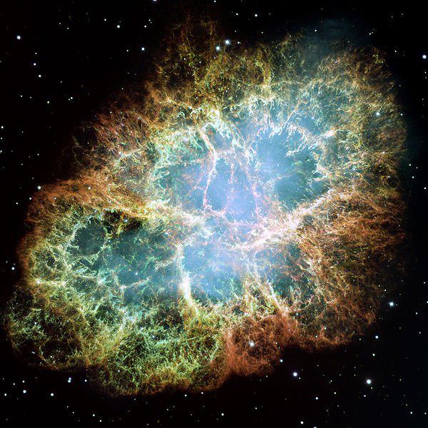 Supernova, Nébuleuse du Crabe - Constellation du Taureau