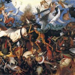Pieter Brueghel l'Ancien - La chute des anges rebelles (1562)