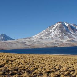 Volcans Parinacota et Pomerape, Parc National de Lauca - Chili