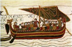 Flotte normande, tapisserie de Bayeux