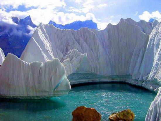 Glacier Gasherbrum - Chine