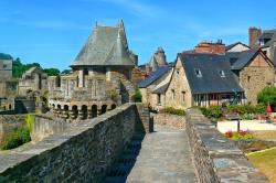 Remparts du Château de Fougères (1173) - Bretagne