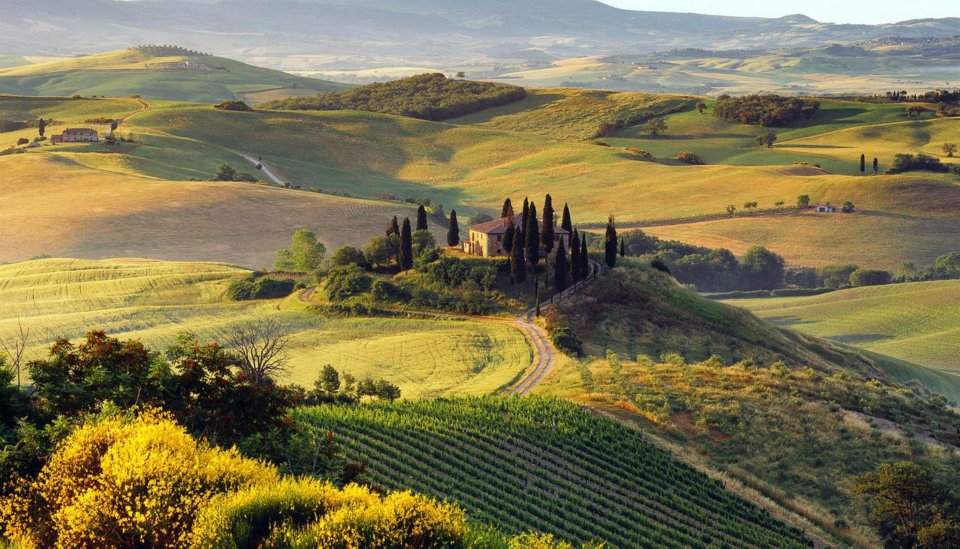 Paysage de Toscane - Italie