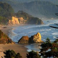 Cannon beach, Parco Nazionale Ecola - Oregon