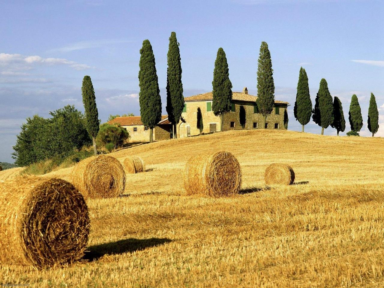 Paysage de Toscane - Italie