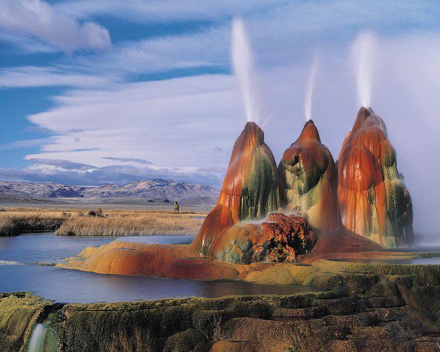 Geysers (désert de Black Rock), Névada