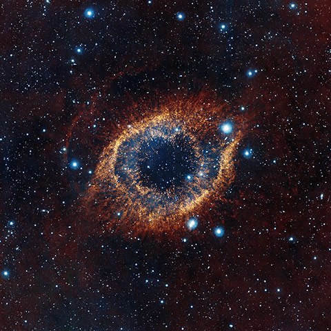 Occhio di Sauron, nebulosa dell'Elide - Costellazione dell'Acquario