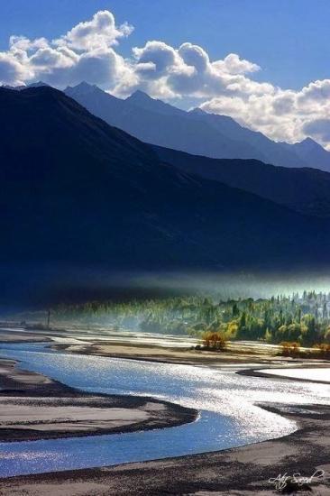 Fleuve Indus, Khaplu - Pakistan