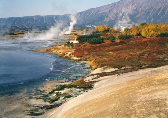 La caldeira Uzon - Kamchatka.