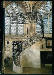 Rampe d'Escalier, du Château de Bellevue (XVIII siècle) propriété de Madame de Pompadour à Meudon