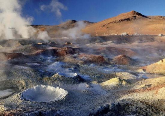 Sol de Mafiana, Altiplano - Bolivie.