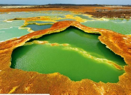 Volcan Dallol - Éthiopie